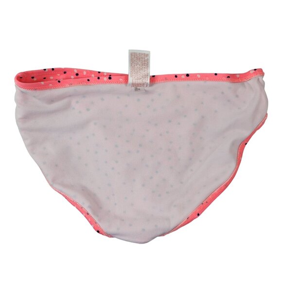 Cat & Jack Girls 3 Piece Swimsuit Blue Pink Size 7 Medium Anchor Dots Rashguard - Picture 12 of 16